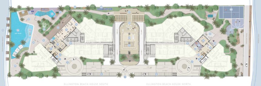 Мастер план Ellington Beach House