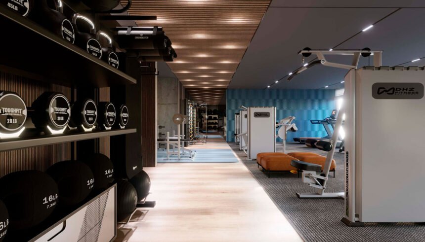 State-of-the-art fitness centres