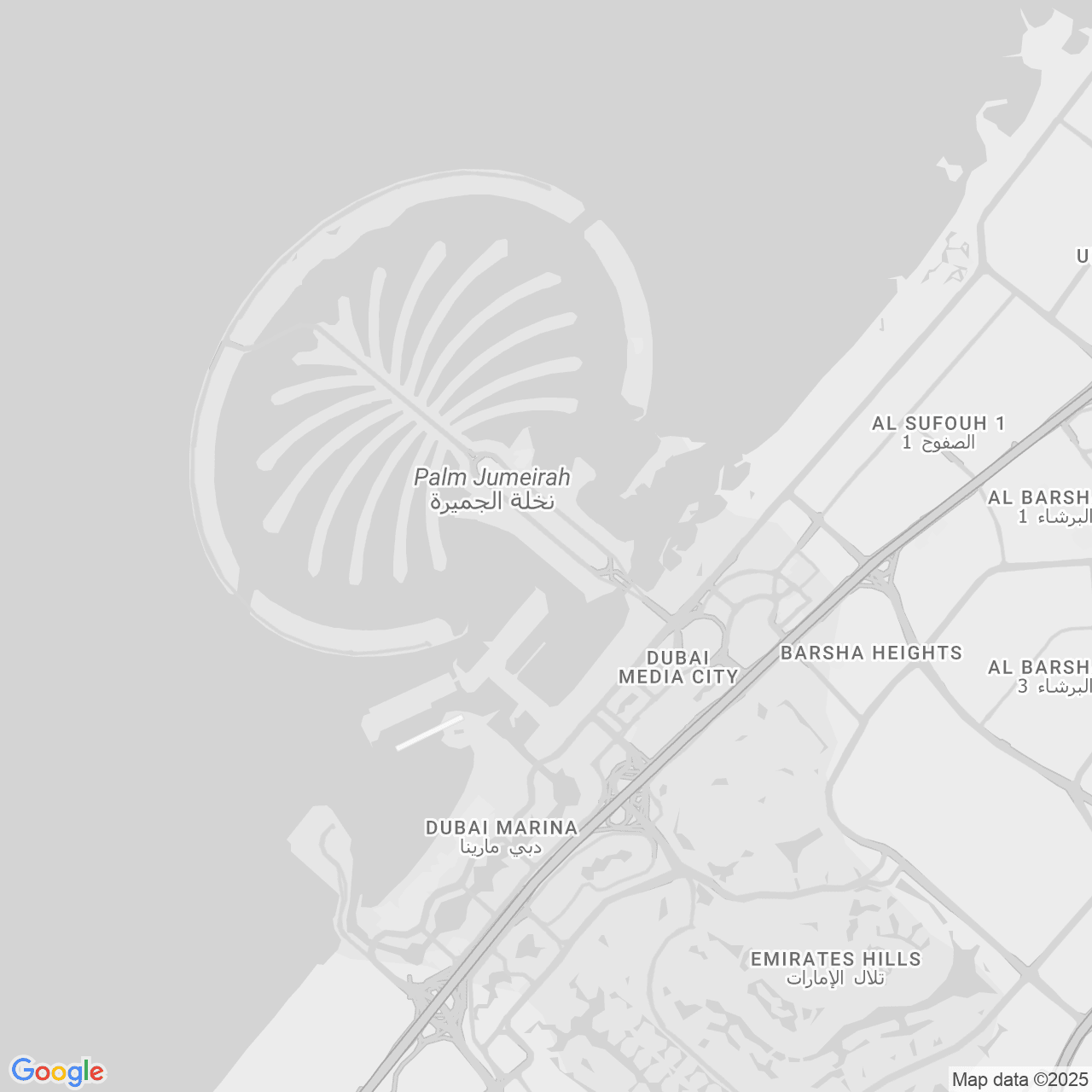 Расположение Palme Couture Residences
